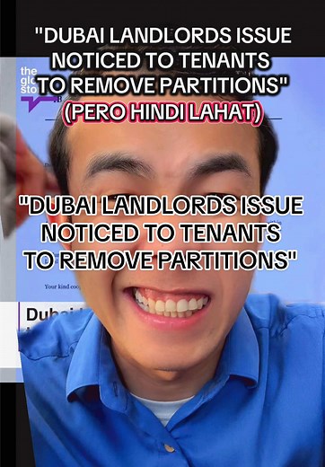 Dubai Landlords Notify Tenants to Remove Partitions
