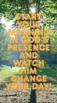 HEAR MY VOICE, O LORD! | Powerful Morning Prayer (Psalm 5)