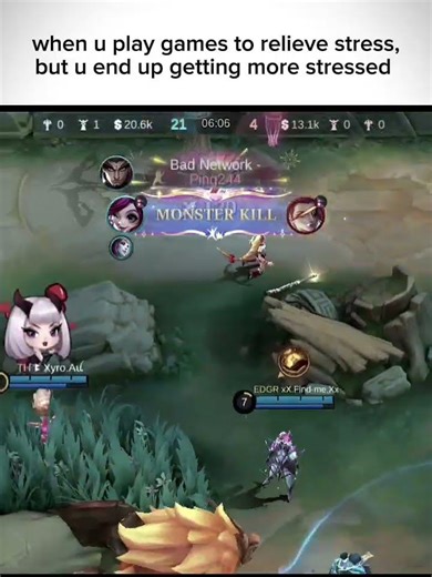 this game help me relax also and depressed also... 😌🙃 #foryou #mobilelegends #feelings #gaming