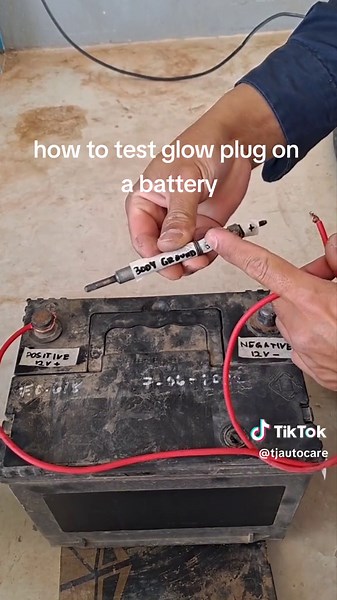 Testing Glow Plug on a Battery: How-To Guide