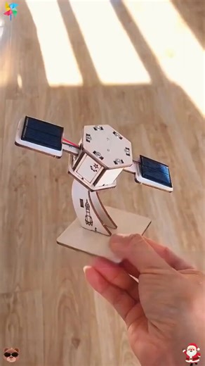 🔋🛰️ DIY Solar-Powered Wooden Satellite Model Science Kit – Build, Learn, & Explore! 🌞✨ 🌟 COMBINE CREATIVITY, SCIENCE, AND SUSTAINABLE ENERGY! Inspire future engineers and space enthusiasts with this hands-on wooden model kit that harnesses solar power to spin its panels – a perfect blend of education and fun! ✅ WHY IT'S A UNIQUE GIFT: ✔️ SOLAR-POWERED MOTOR – No batteries needed, just sunlight! ☀️ ✔️ LASER-CUT WOODEN PARTS – Easy to assemble, no glue required! 🪵 ✔️ EDUCATIONAL GUIDE – Learn