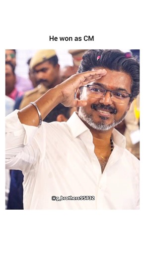 Trisha’s Birthday Surprise: Vijay as CM?! 🎂👑 #shortsfeed #thalapathyvijay #trendingshorts #ytshorts