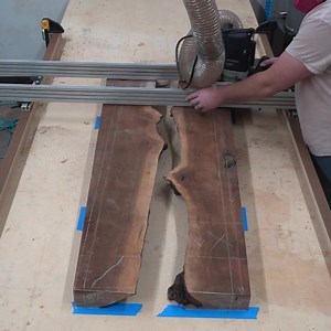 2.2K views · 36 reactions | Leveling some beautiful claro walnut for...