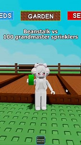 1.4M views · 10K reactions | 100 GRANDMASTER SPRINKLER TUTORIAL METHOD #growagardenupdate #growagardenroblox #growagardenscript #fypシ゚viralシfypシ゚ #viralreelschallenge2025 #robloxfyp #viralvideochallenge #growagarden #robloxgames #bugs | SnowFlakes | Facebook