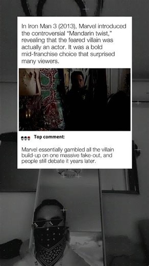 The Mandarin Twist in Iron Man 3