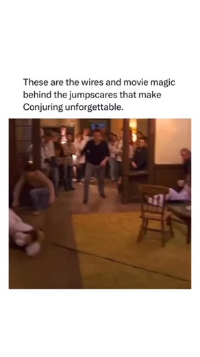 Answer All Questions on Instagram: "On the set of The Conjuring (2013), the crew used clever practical effects to make the horror feel real. Hidden wires yanked doors, props moved mysteriously across rooms, and live creaks and whispers added chilling tension—all without relying on CGI. Actors moved through dimly lit, freezing hallways in remote locations, capturing genuine shivers and startled reactions that made the scares feel authentic. Eerie on-set coincidences added an extra layer of unease