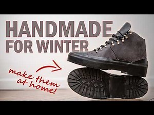 DIY leather boots with Sneakerkit !! READY FOR WORK