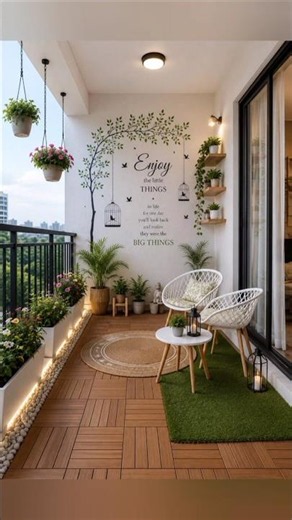 10 Stunning Balcony Decoration Ideas to Elevate Your Space! 🌺
