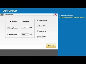 Topcon Training - MAGNET Field - Create Points on screen