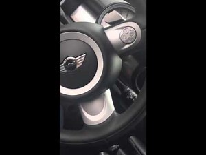 A secret compartment of the Mini Cooper