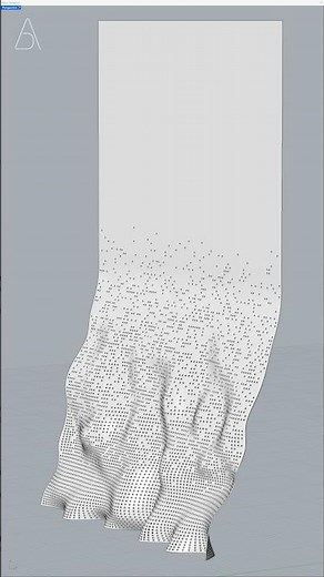 Rhino Grasshopper | Parametric Facade with Random Perforations - #parametricdesign #rhino3d