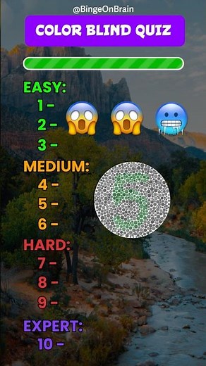 Colorblind Quiz: What Number Do YOU See?