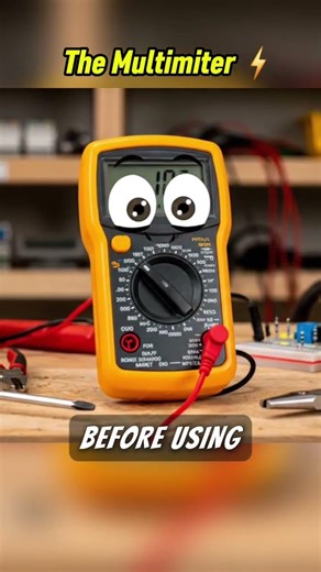 Meet the Multimeter! ⚡ How to Measure Voltage, Resistance & Continuity (Industrial Basics)