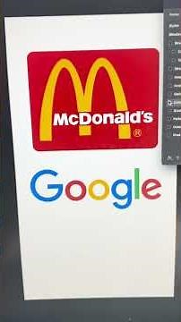 Combining the McDonald's and Google logos! #mcdonalds #mashup #logodesign #redesign #logos #google
