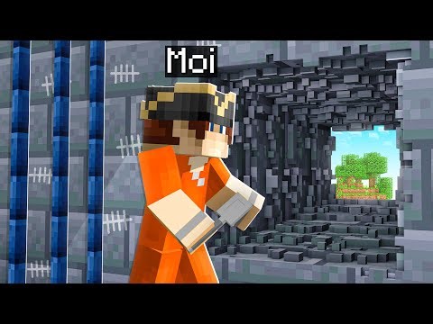 Je M'ÉVADE de PRISON dans MINECRAFT !