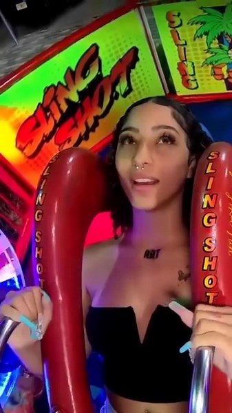 577 #slingshot #slingshotride #rollercoaster #slip #voodoo #pretty #prettygirls #amusementpark #attraction #ride #rides #rider #instagram #instagood #reelsinstagram #reelsinsta #instagramreels #instareels #trend | New Slingshot