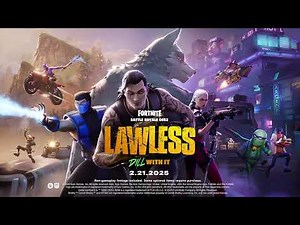 Fortnite Chapter 6 Season 2 - LAWLESS | Cinematic 4K Gameplay Trailer