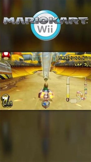 Blue Shell dodge! Whoo! #mariokartwii #mii