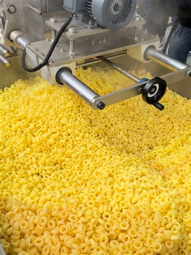 Puffed Corn Ring Making Machine Explained