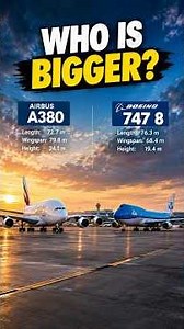 You Won’t Believe Which Plane Is Actually Bigger! (A380 vs 747) #A380 #aviation #adnanmirzaofficial