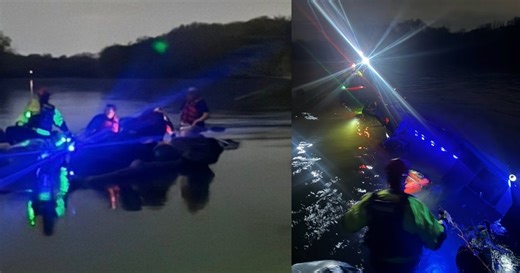 3 people clinging to tree rescued from Potomac River after boat crash