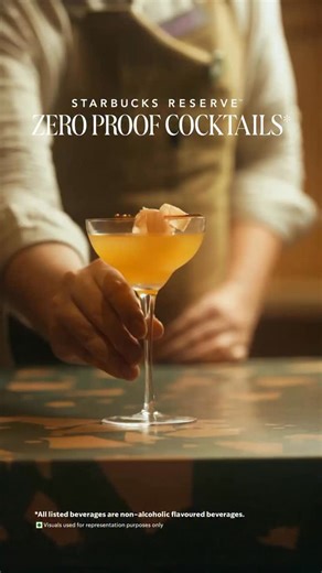 5.4K views · 24 reactions | Introducing Zero Proof Cocktails*, where the world’s finest coffee meets the artistry of non-alcoholic mixology  Now pouring exclusively at Starbucks Reserve Mumbai! Ground Floor, Elphistone Building, 10-Veer Nariman Road, Horniman Circle, Fort, Mumbai, Maharashtra. *All listed beverages are non-alcoholic flavoured beverages [Starbucks India, Coffee, Cocktail Culture, Cocktail Hour, Cocktail Art] | Starbucks India | Facebook