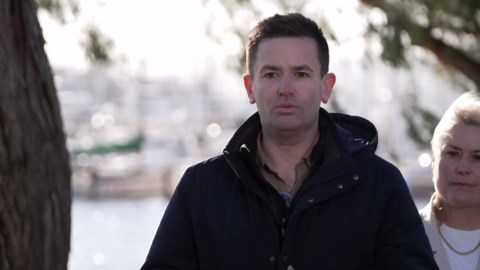 Dean Winter delivers press conference morning after election