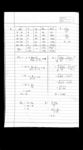 Std 11 Stat assignment Second Semester Section F (ch:5) Q-2