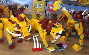 乐高31112除了这三种拼法！？套内还能moc更多拼法？！