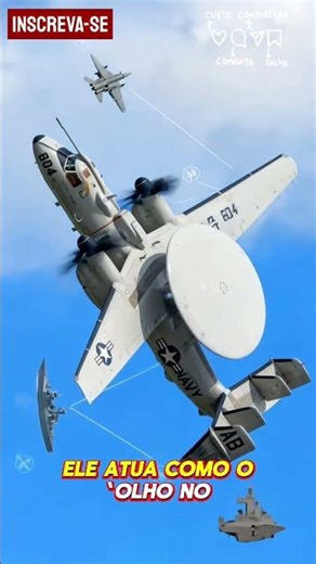 Avião Radar E-2D Advanced Hawkeye