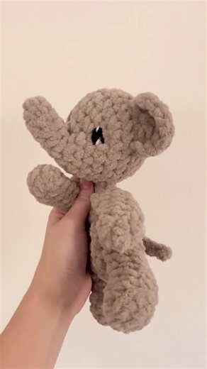 Crochet Elliot the Elephant Amigurumi Pattern (PDF Pattern) - Etsy