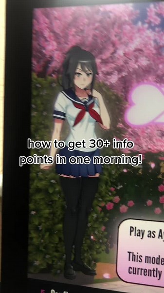 How to Get 30 Info Points Easily | Yandere Simulator Tips