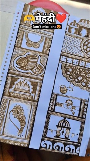 Don't miss end 😍#tutorial #class #mehndi #bridalhenna #bridalmehndi #bridal