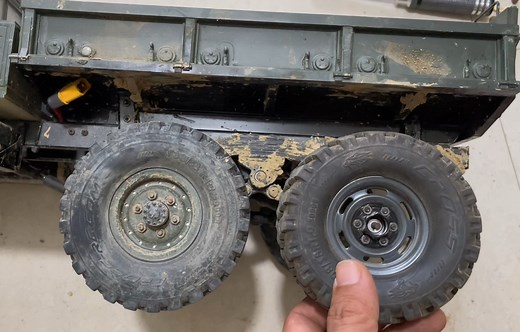 1:12遥控军卡模型cROSSRC HC6没事就是折腾