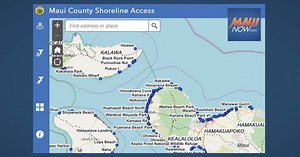 Maui County Launches New Online Atlas for Shoreline Access | Maui Now