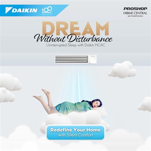 Wake up refreshed and ready to tackle the day with Daikin HCAC 3Di ! 🌿🌞 Our noise-minimizing design provides ultra-quiet, efficient cooling, ensuring you sleep soundly and wake up ready to take on the world. 🛌❄️ 💤 Ultra-Quiet Operation 🌬️ Advanced 3Di Cooling ✨ Seamless Design Integration Redefine Your Home with Silent Comfort 🏡🔇 🔗 https://bit.ly/3y6YypM #DaikinMY #DaikinHCAC #Proshop #3Di #ModernLiving #DaikinInnovation #QuietComfort | Daikin Malaysia