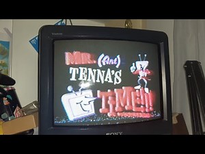 Deltarune chapter 3 intro vhs on a REAL vhs