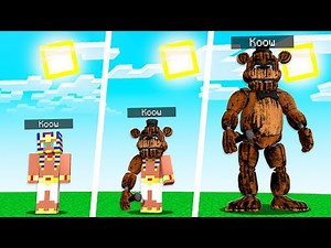 HOW TO BECOME AN ANIMATRONIC IN MINECRAFT! *very easy* ‹ Koow ›