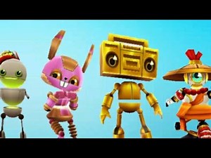 Subway Surfers ROBOT PACK #1 | Tagbot, Boombot, Rabbot and Monkbot