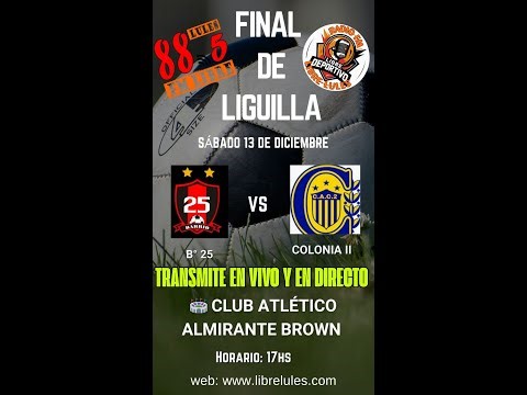 FINAL LIGA AMATEUR DE LULES | BARRIO 25 VS COLONIA 2
