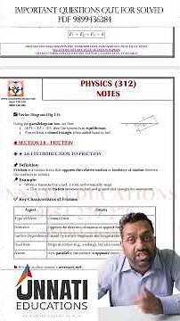 IMP Notes NIOS Physics Class 12 | Last Chance to Score 90+ in NIOS Exam 2025!