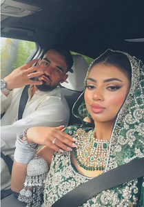 Afghan Couple's Wedding Celebration