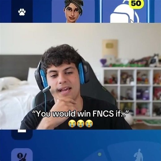"You would win FNCS if.." 😭😭😭