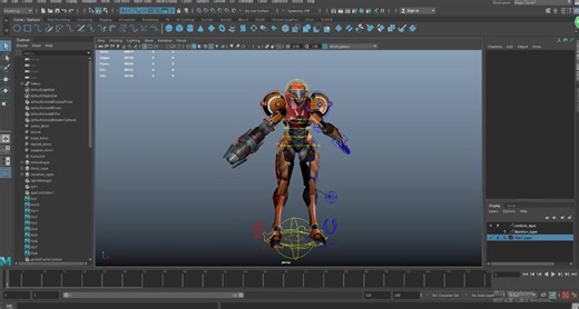 精品模型Samus Aran的插件安装