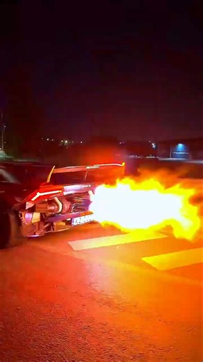 THIS 2000HP Huracan: GINTANI FLAMES! #topcars #shorts #supercars