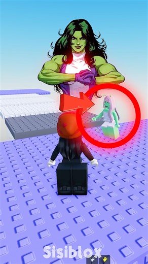 She Hulk Broke The Game In Roblox😭🔥