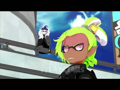 【MMD Splatoon Manga】 goggles and rider relationship in an nutshell 【Future AU】