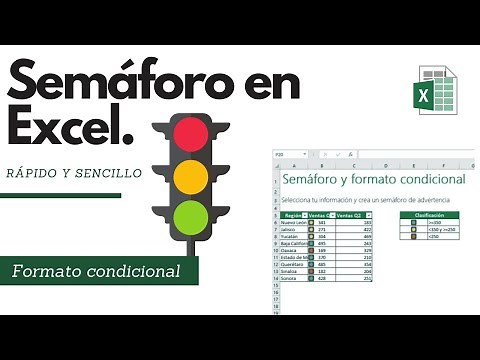 How to make a TRAFFIC LIGHT in EXCEL with numbers
