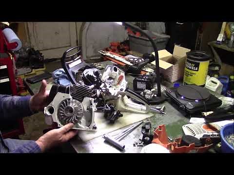 Cylinder Replacement On A Stihl MS362 And Modifying A Husqvarna 372xp Hobby Saw.