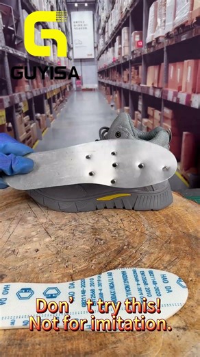 Extreme Safety Shoes Drop & Crush Test #workshoes #shoes #safetyshoes #construction #guyisa